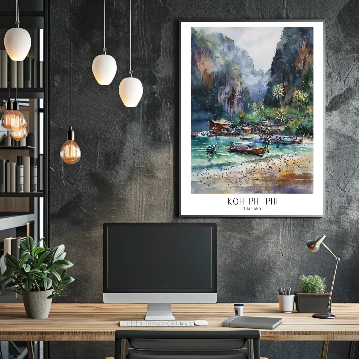 Koh Phi Phi Thailand Poster