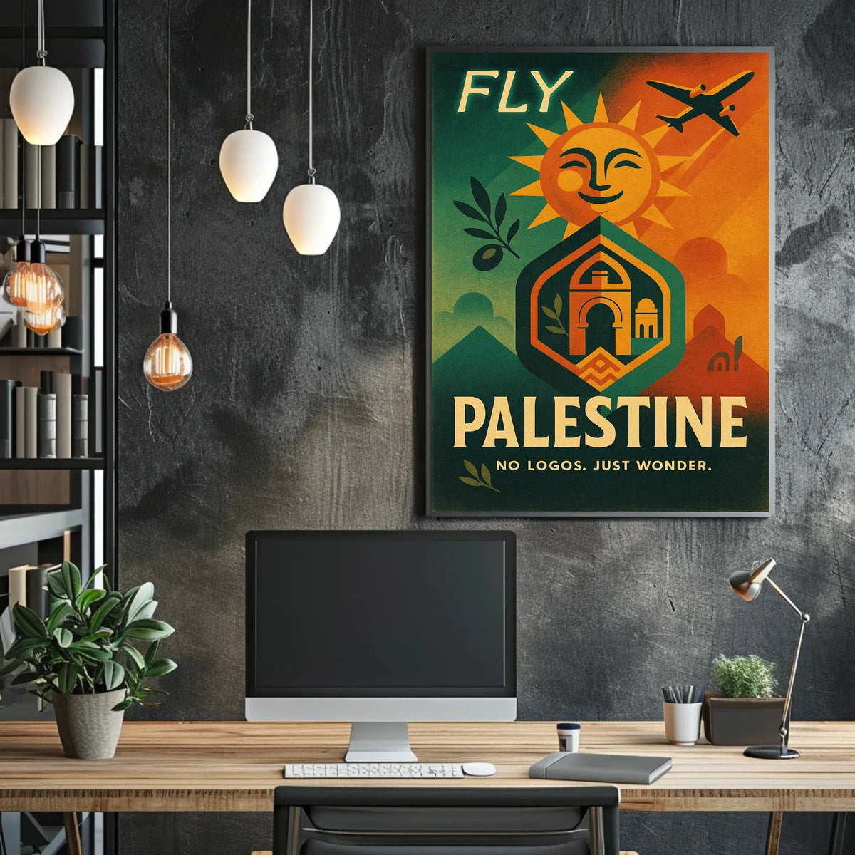Fly Palestine Poster