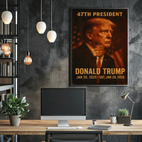 Donald Trump 47Th President Poster