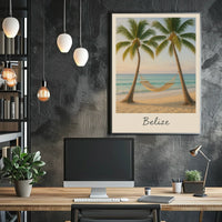 Belize Beach Getaway Poster
