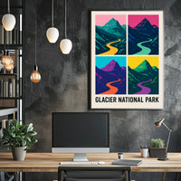 Glacier National Park Poster