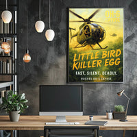 Hughes OH-6 Cayuse Little Bird Killer Egg Poster PosterGoat