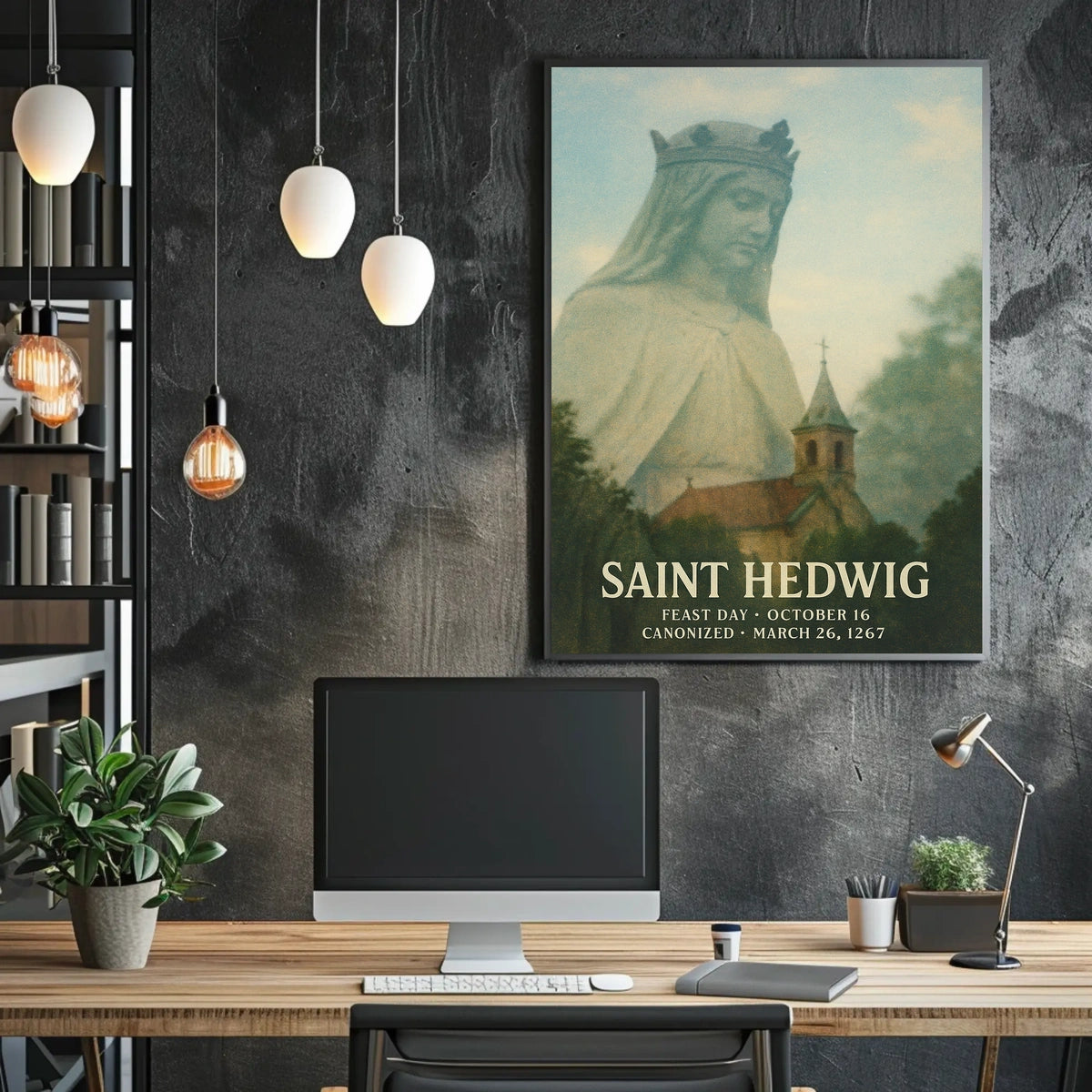 Saint Hedwig Commemoration Poster