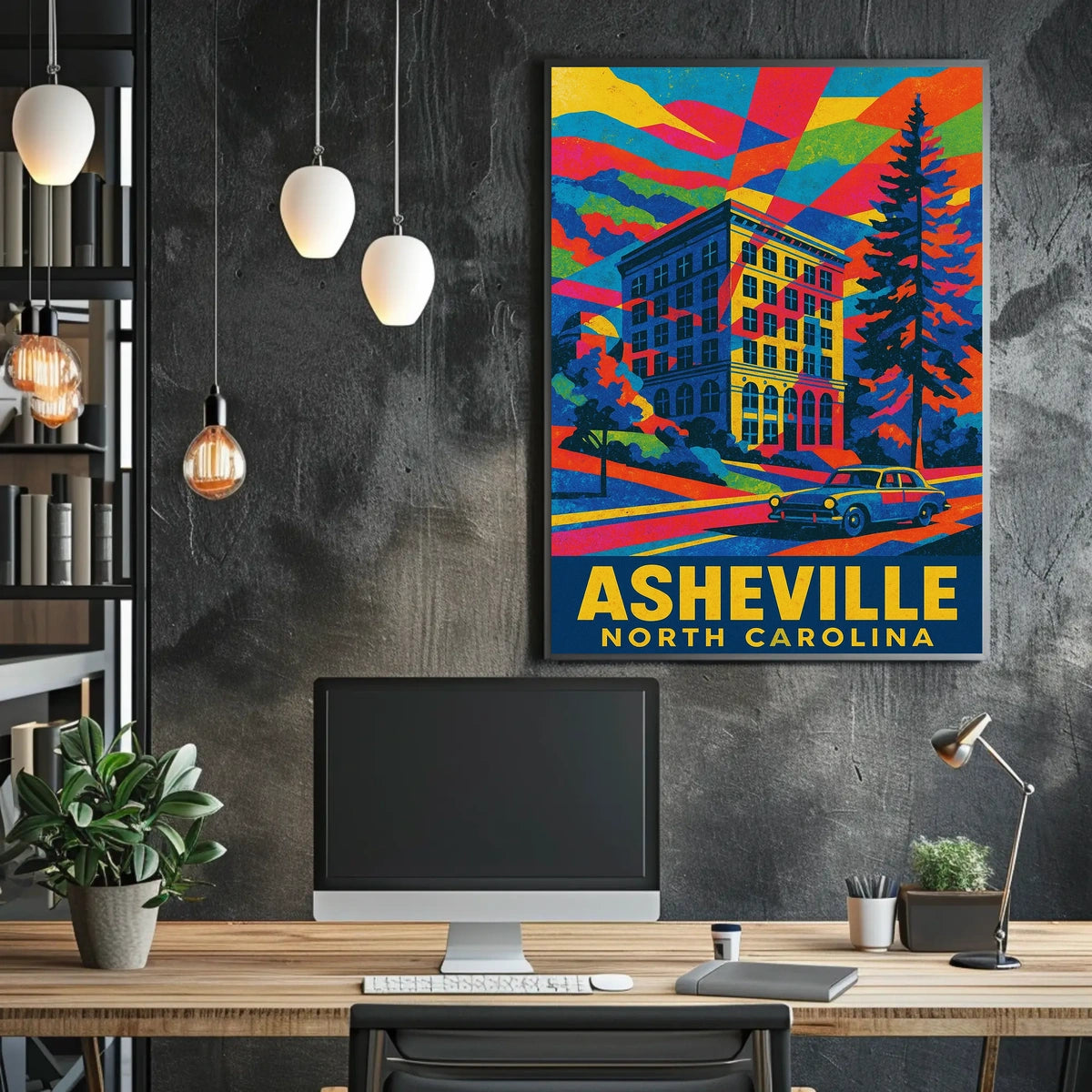 Asheville, North Carolina Poster