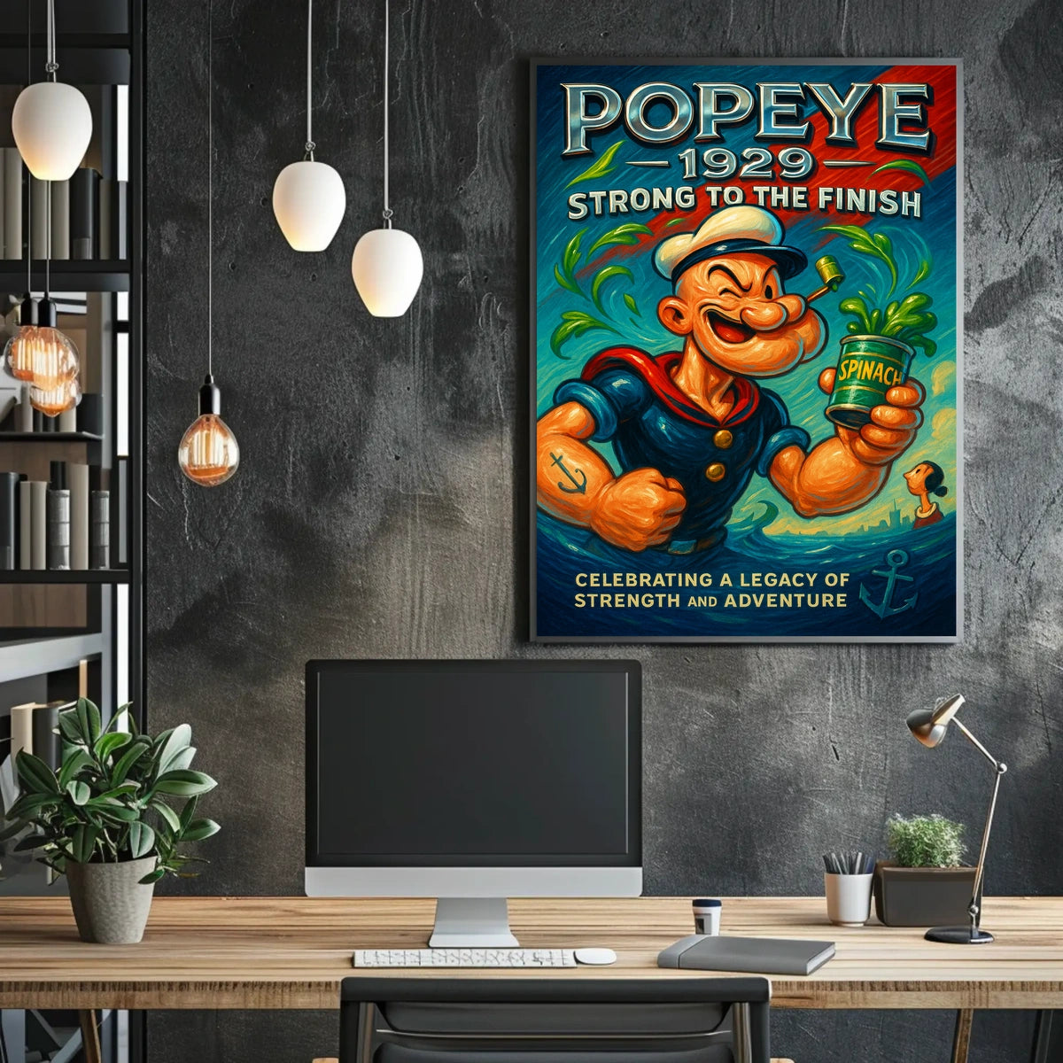 Popeye 1929 Art Poster POP-119