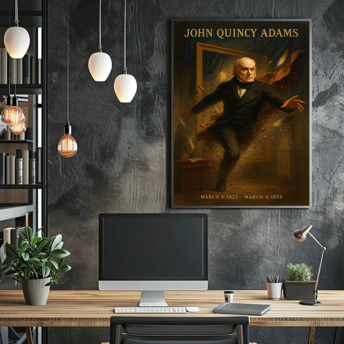 John Quincy Adams Poster
