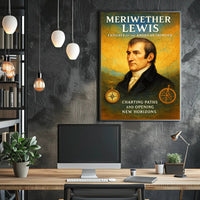 Meriwether Lewis - Explorer of the American Frontier Poster PosterGoat