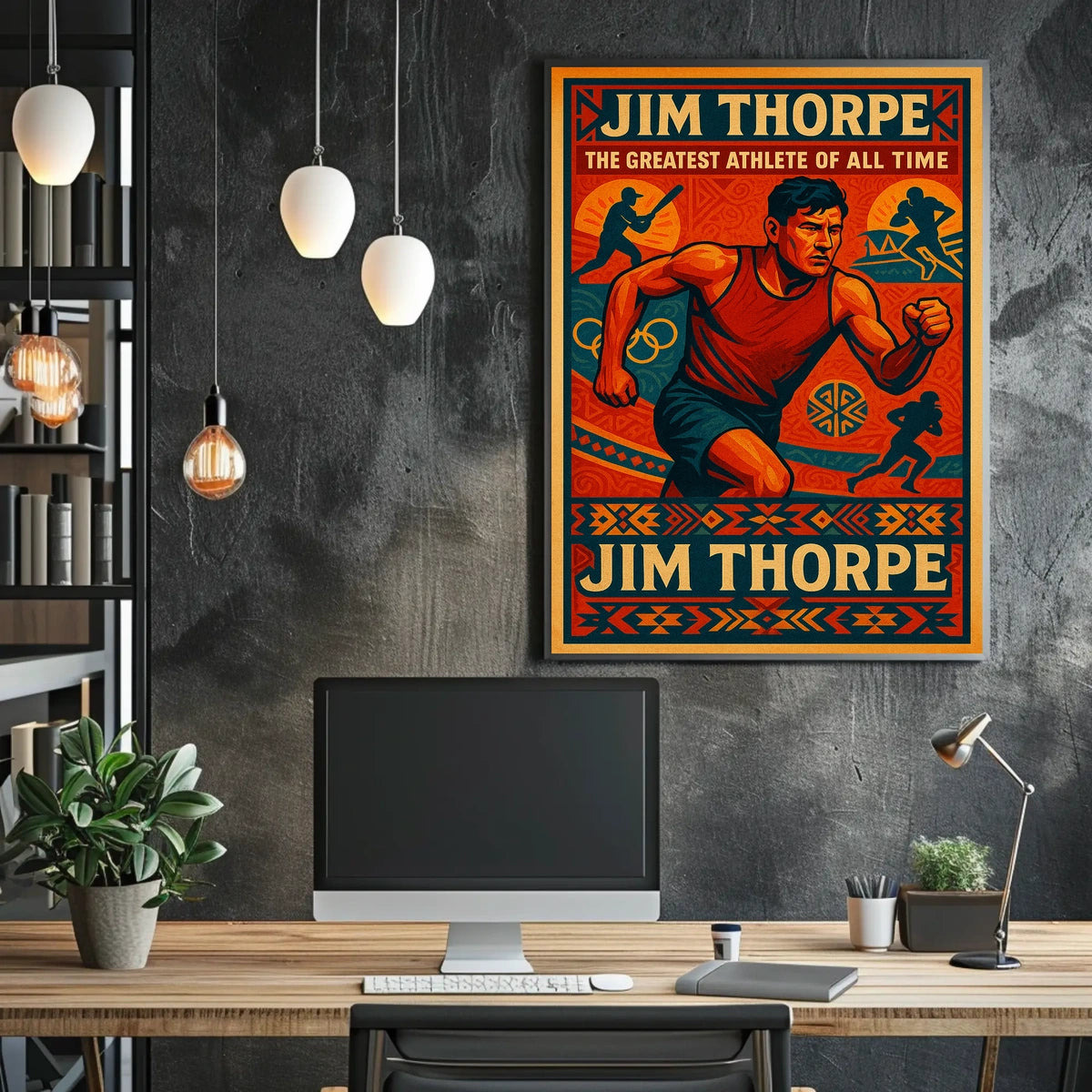 Celebrating Jim Thorpe Poster