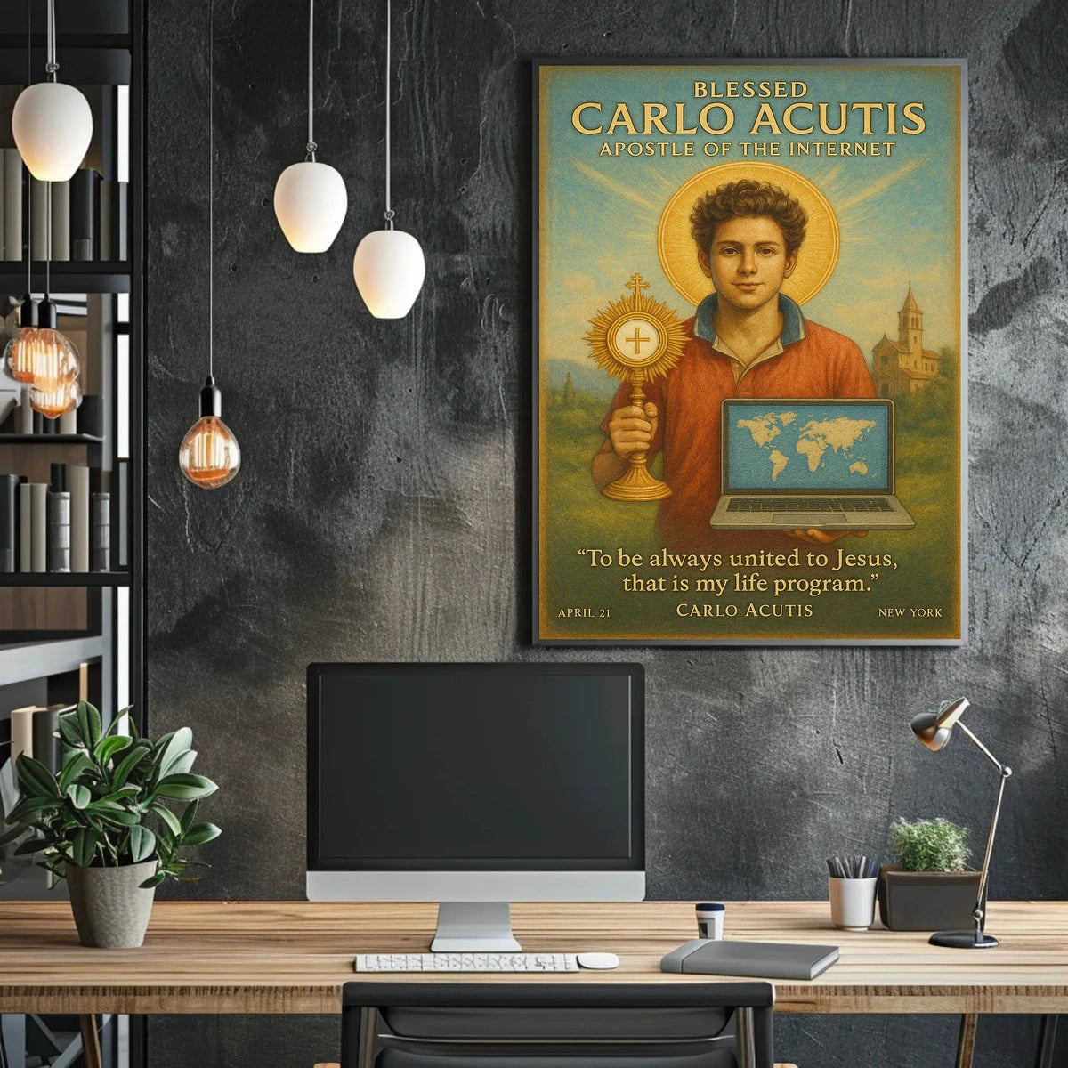 Blessed Carlo Acutis Apostle Of The Poster