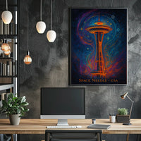 Space Needle USA Poster
