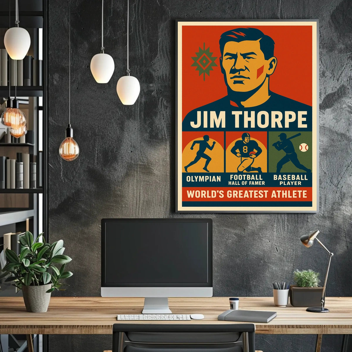 Celebrating Jim Thorpe Poster
