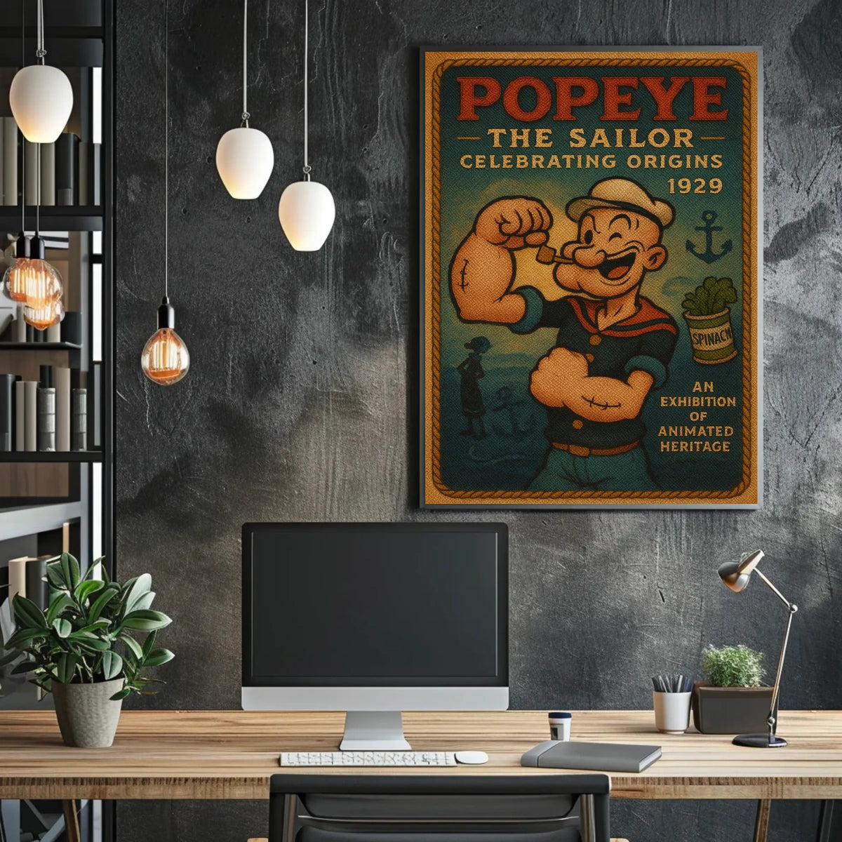 Popeye 1929 Art Poster POP-121