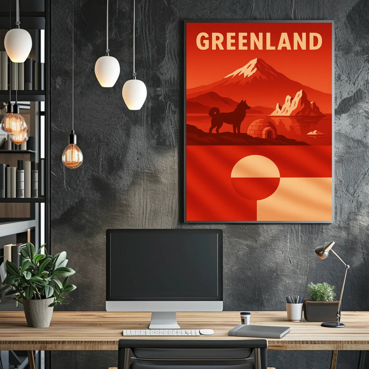 Greenland Adventure Poster