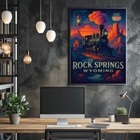 Rock Springs Wyoming Poster
