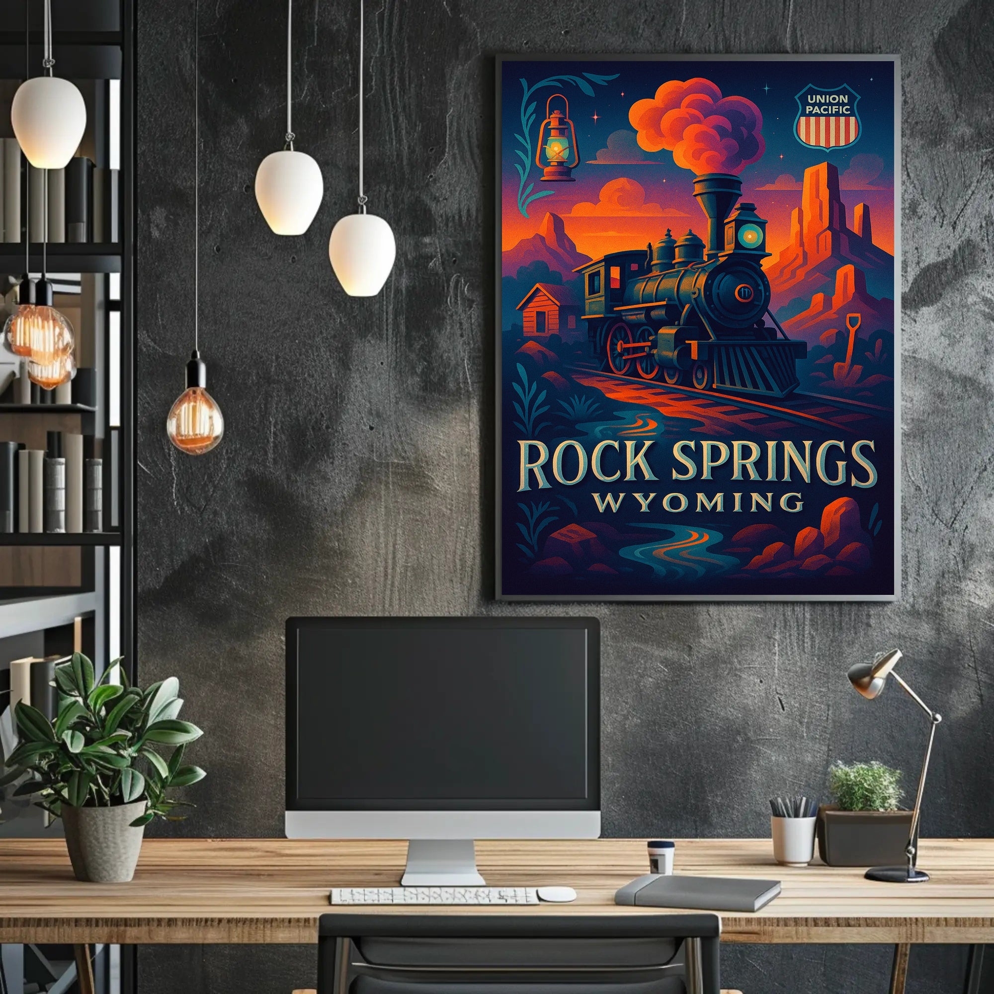 Rock Springs Wyoming Poster