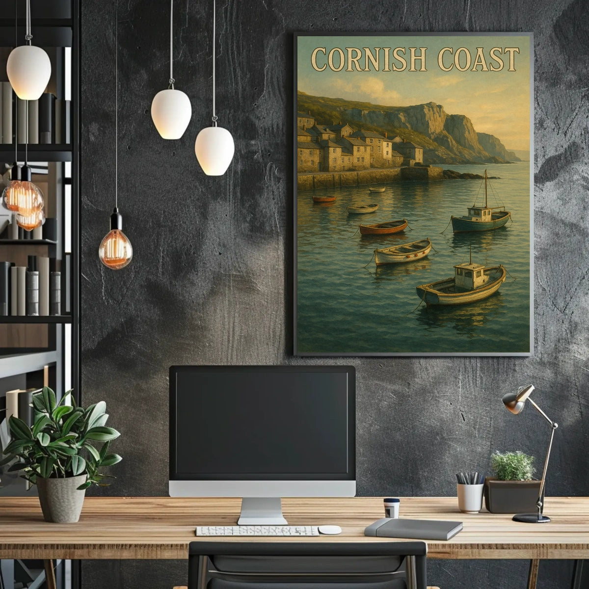 Cornish Coast Poster