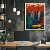 Iconic New York City Poster