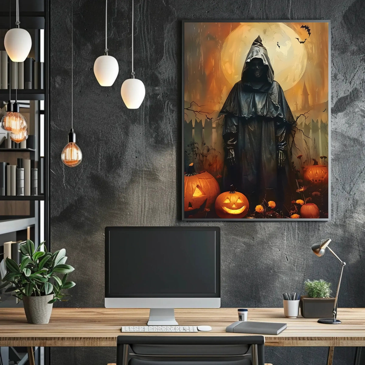 Halloween Night Specter Poster