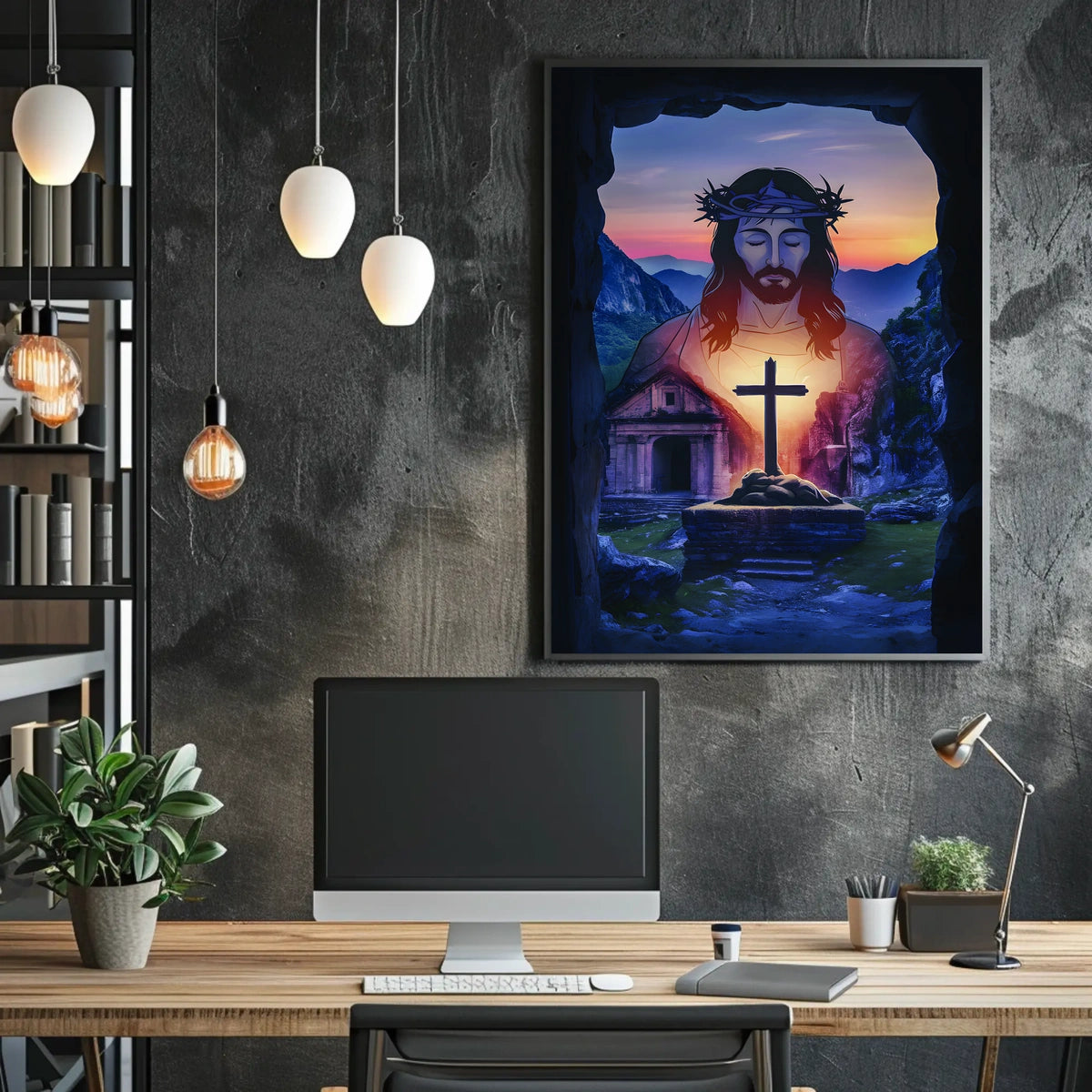 Divine Reflection Poster