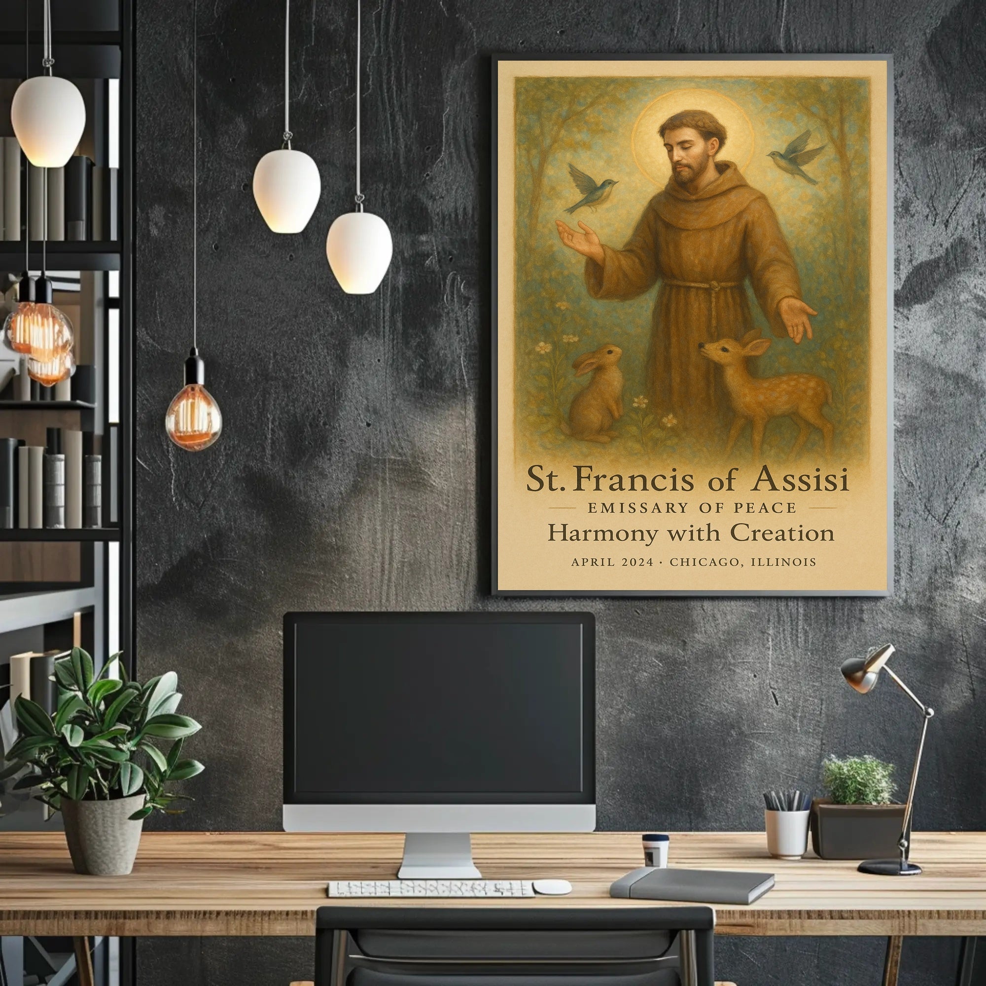St. Francis of Assisi: Emissary of Peace Poster