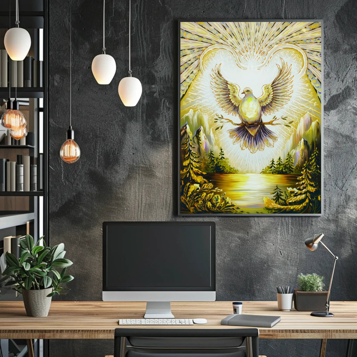 The Radiant Dove Poster