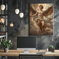 Vintage Coastal City Art Deco Style Poster