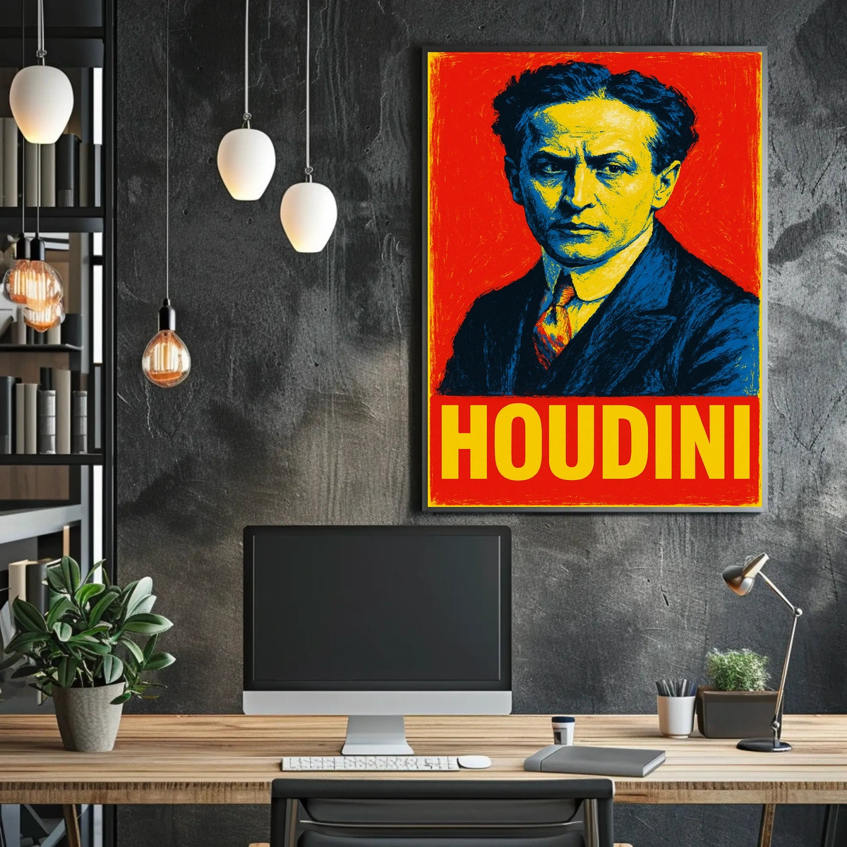 Houdini The Master Of Illusion Poster
