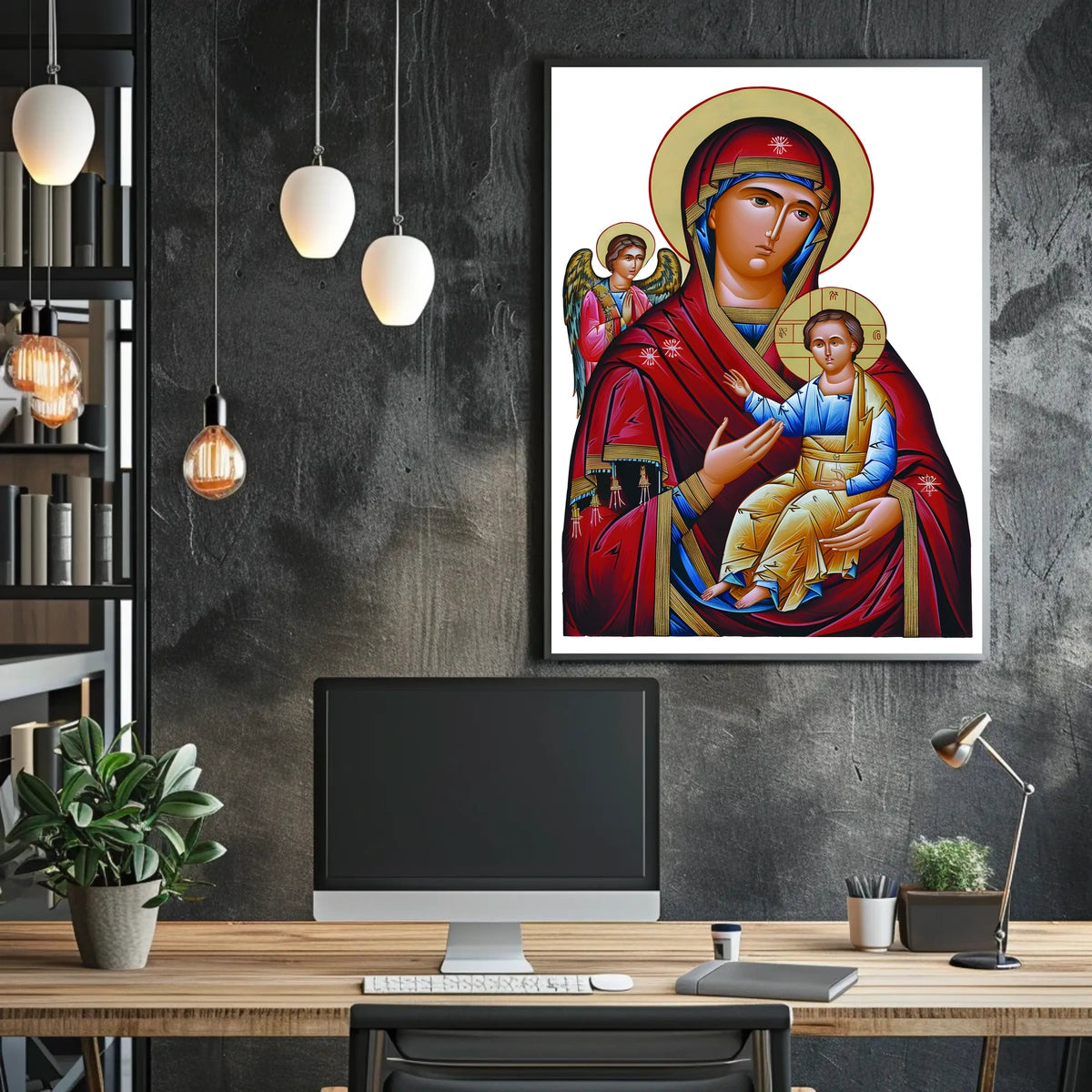 Christian Mother Mary Poster