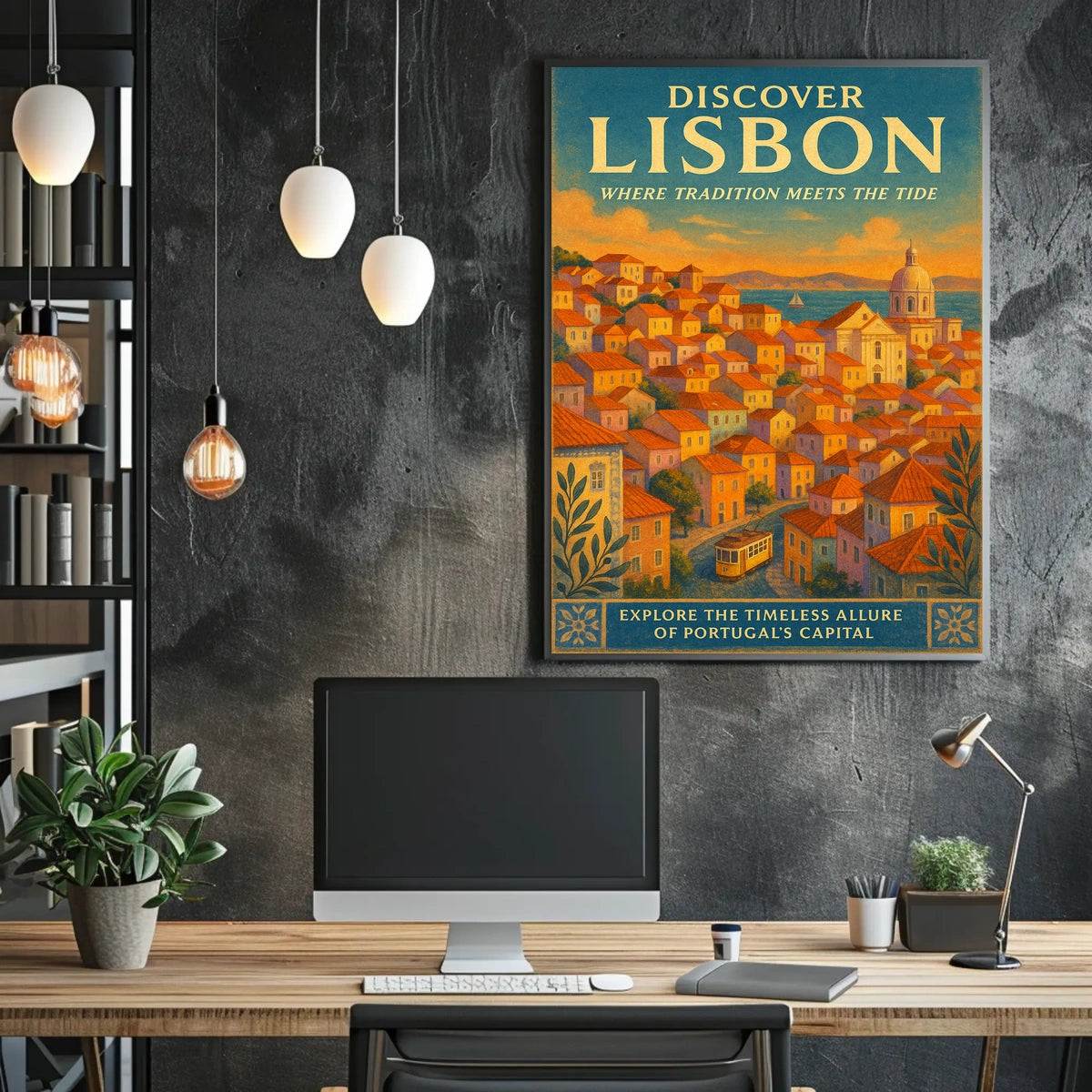 Discover Lisbon Poster