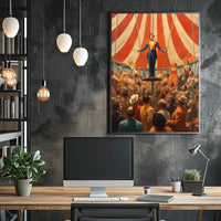 The Circus Ringmaster Poster