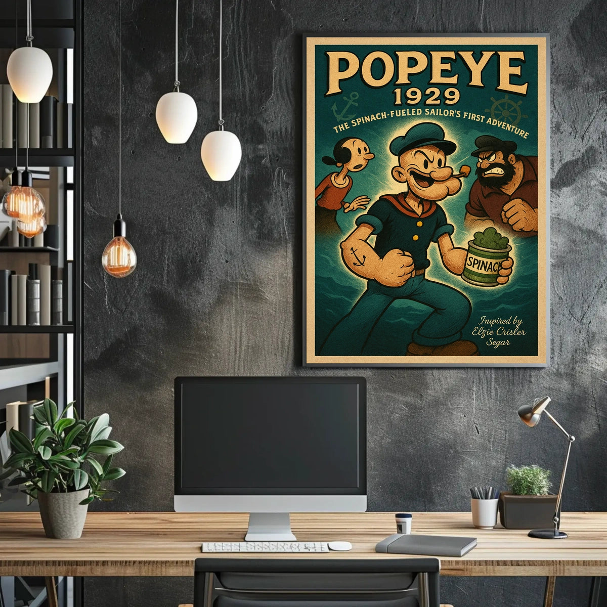 Popeye 1929 Art Poster POP-54