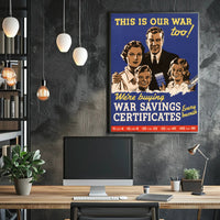 War Savings Certificates Promotion Poster PosterGoat