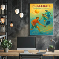 Pickleball The Ingenious Game Poster