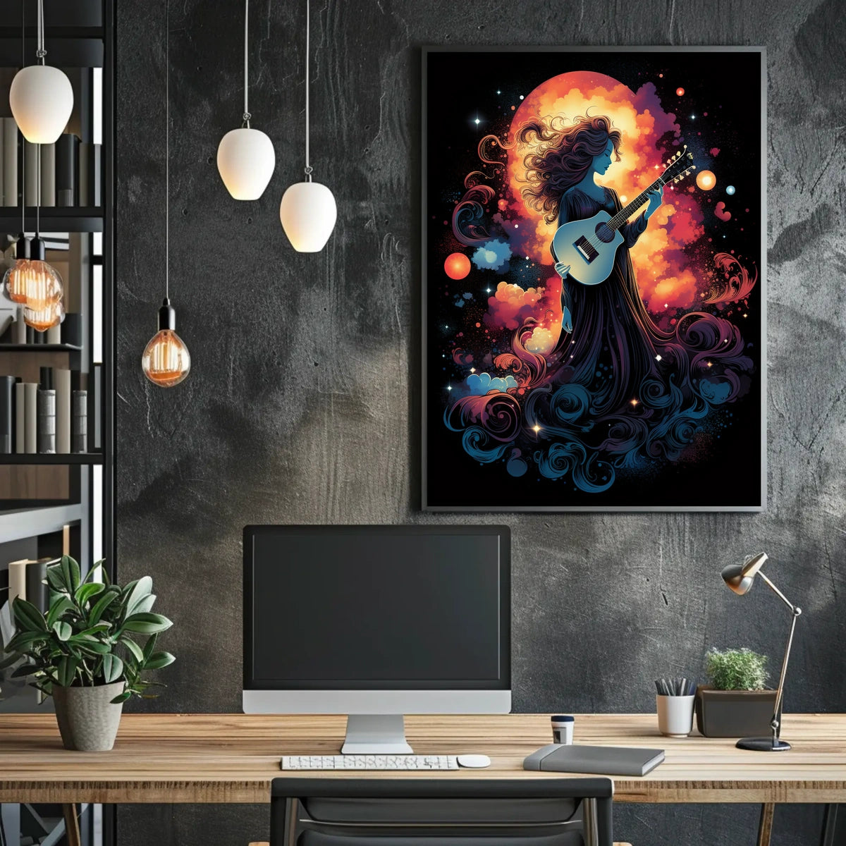 Celestial Melody Poster