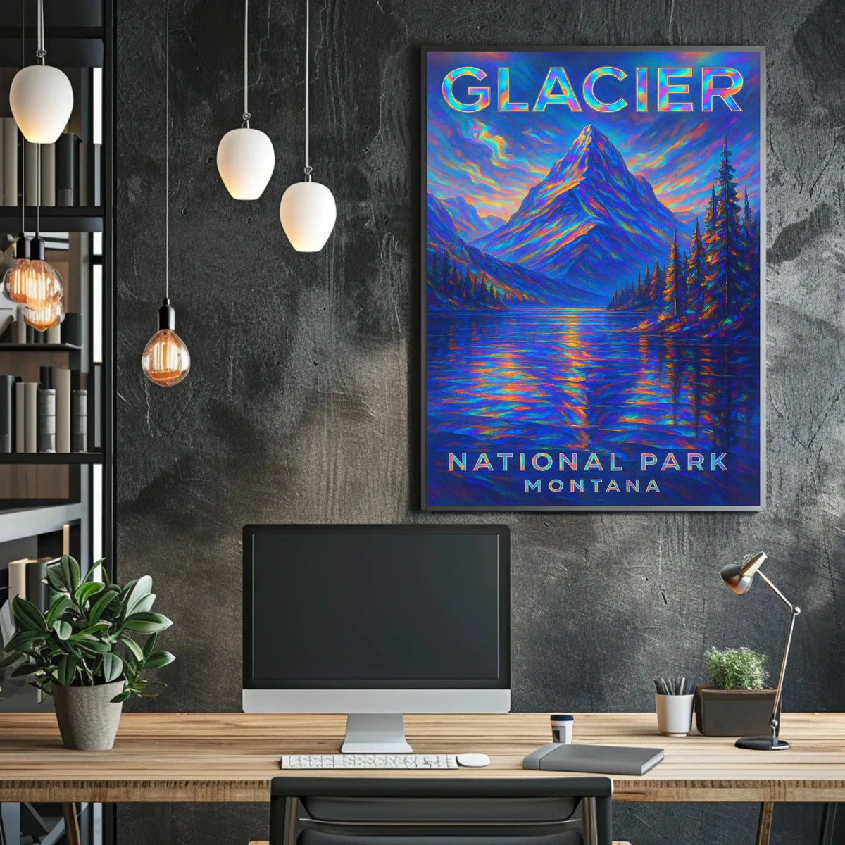 Glacier National Park Montana Poster