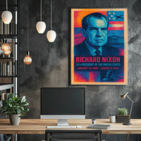 Richard Nixon 37th President Poster
