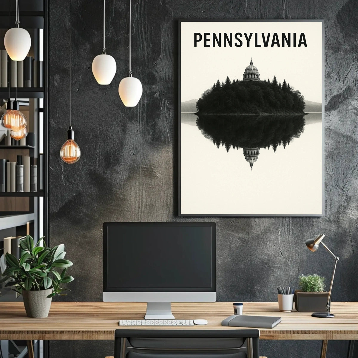 Pennsylvania Reflection Poster