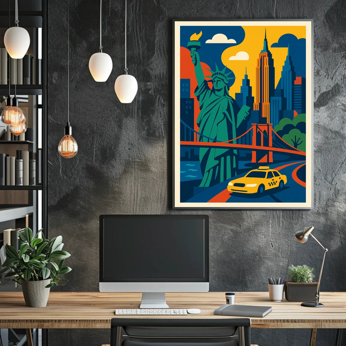 Iconic New York City Poster