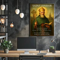 Saint Finbar Poster PosterGoat