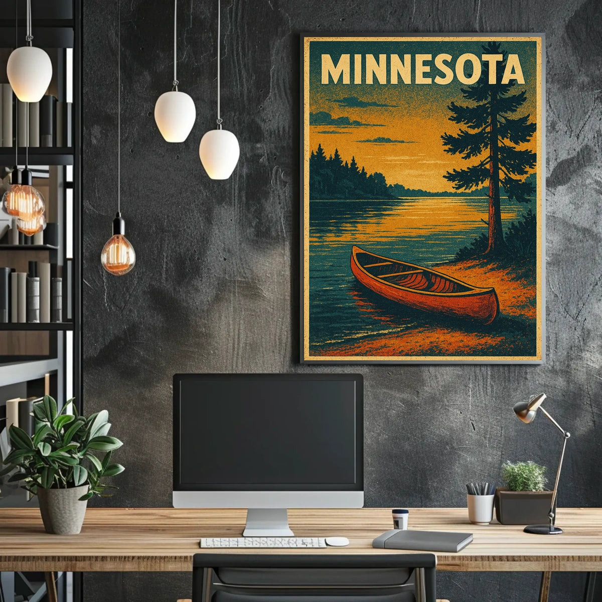 Minnesota Wilderness Poster