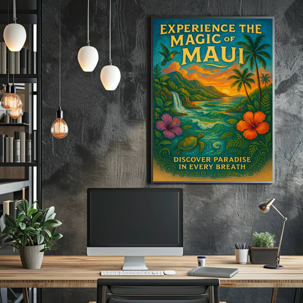 Experience the Magic of Maui Poster