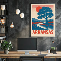 Arkansas Scenic Poster