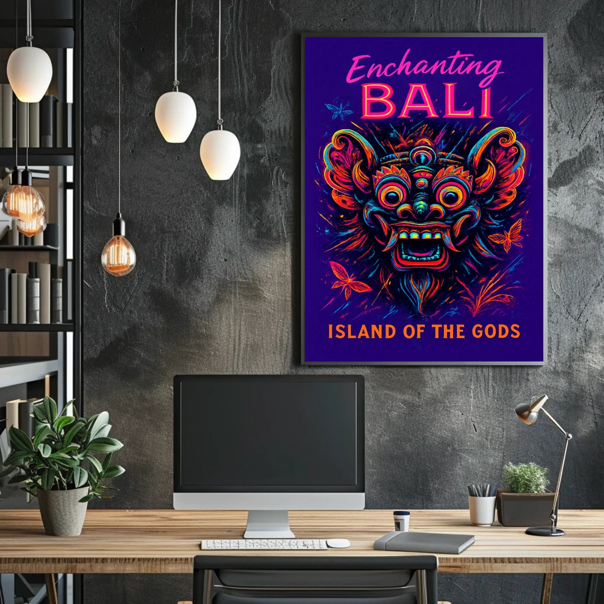 Enchanting Bali Island of the Gods Poster
