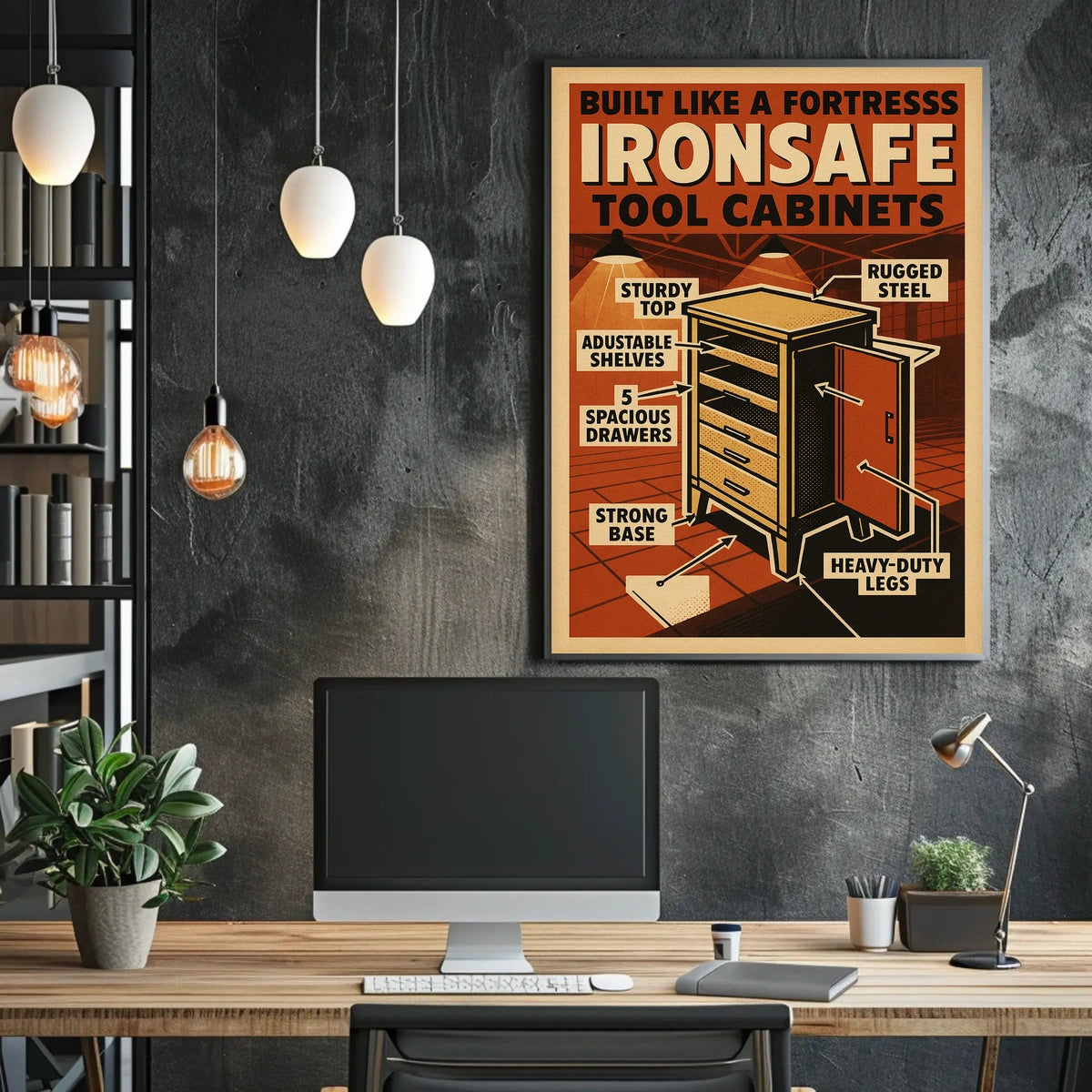 IRONSAFE Tool Cabinets Poster