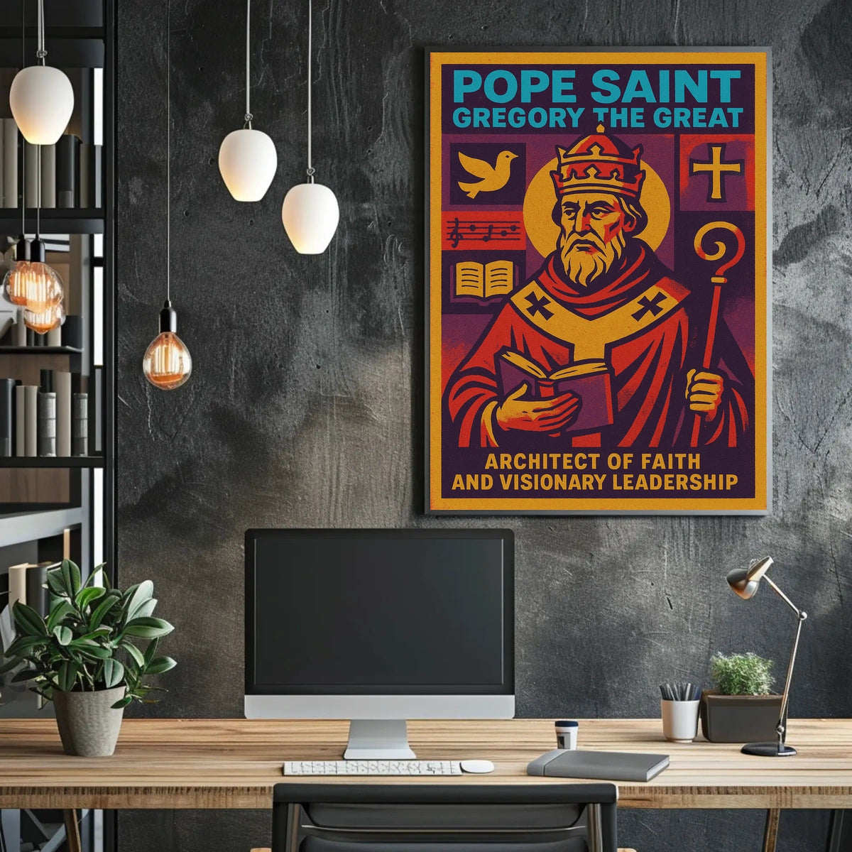 Pope Saint Gregory The Great Poster