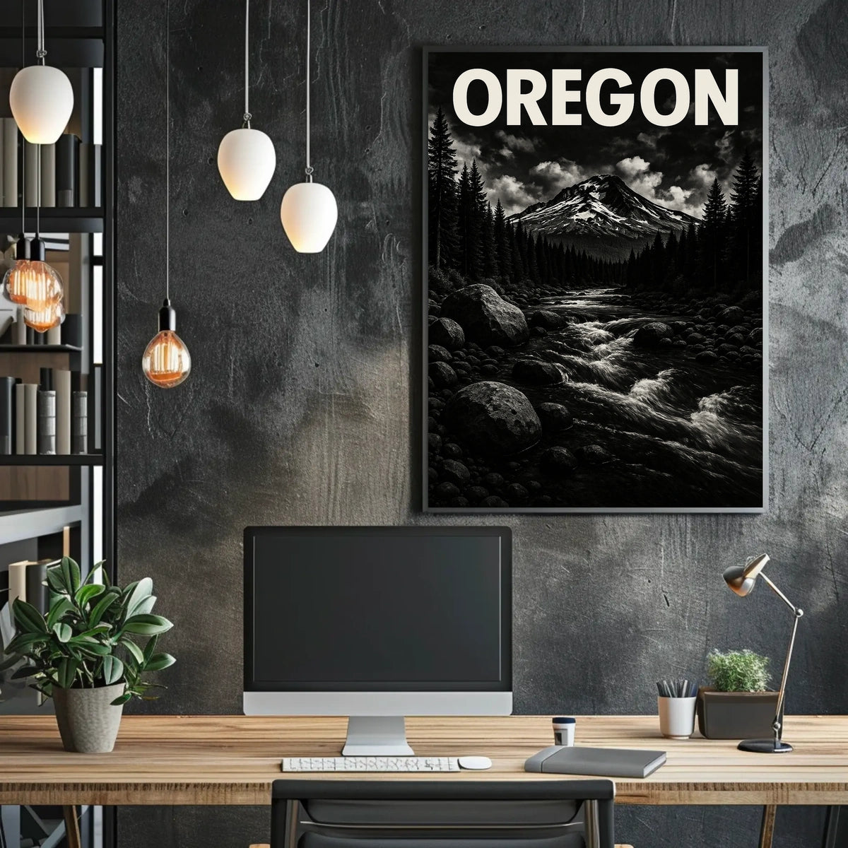 Majestic Oregon Landscape Poster