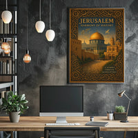 Jerusalem Harmony Of History Poster