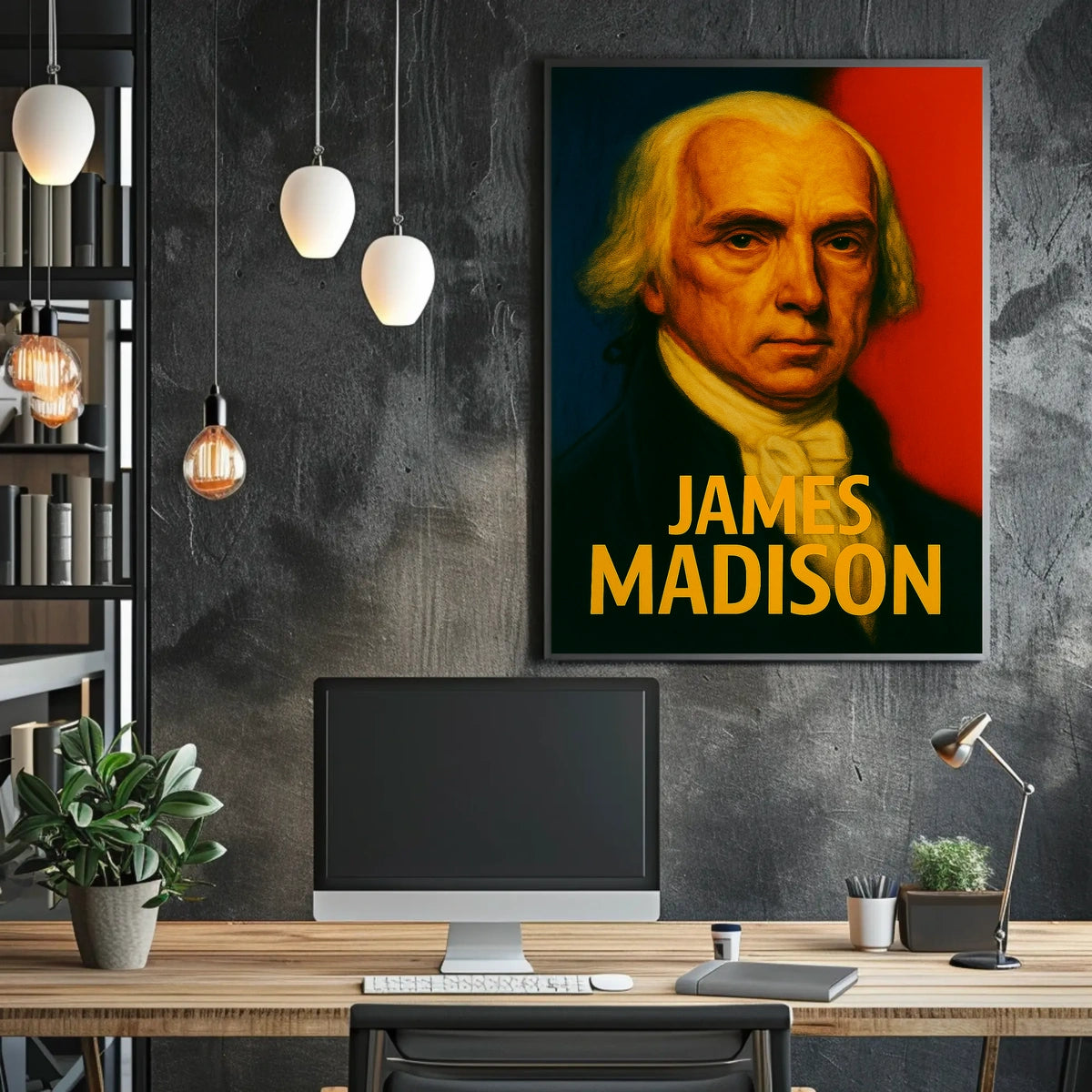 James Madison Heritage Decor Enthusiast Poster