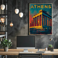 Athens The Parthenon Poster