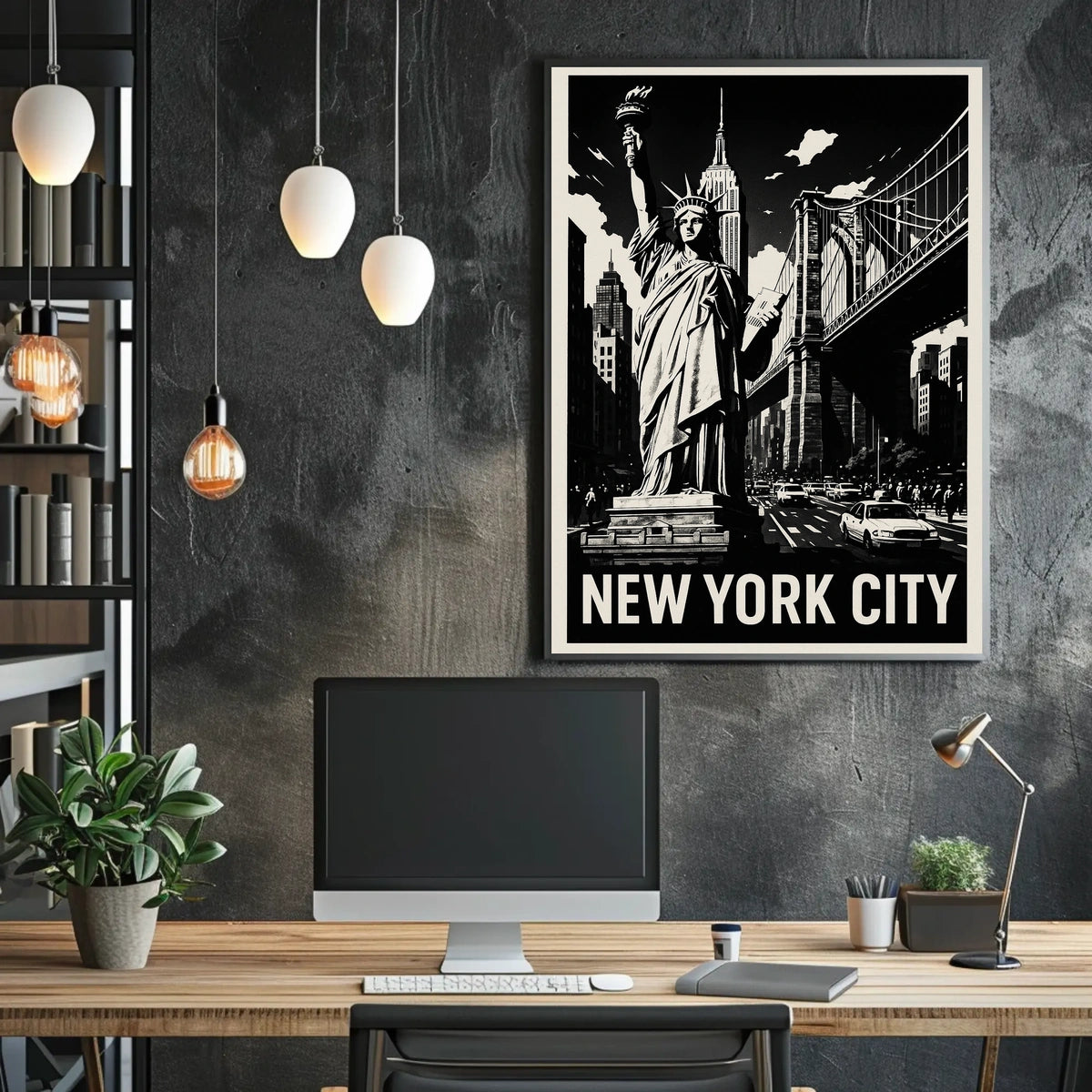 Iconic New York City Poster